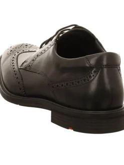 Schnürschuhe in schwarz