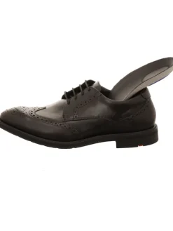 Schnürschuhe in schwarz