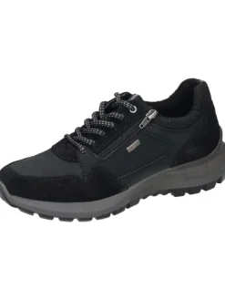 Schnürschuhe in schwarz