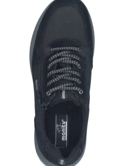 Schnürschuhe in schwarz