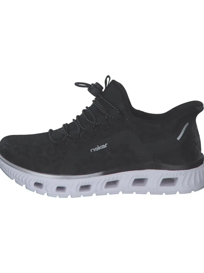 Schnürschuhe in schwarz/negro/schwarz