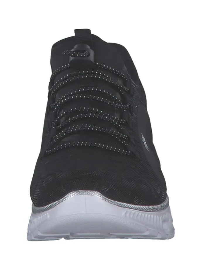 Schnürschuhe in schwarz/negro/schwarz