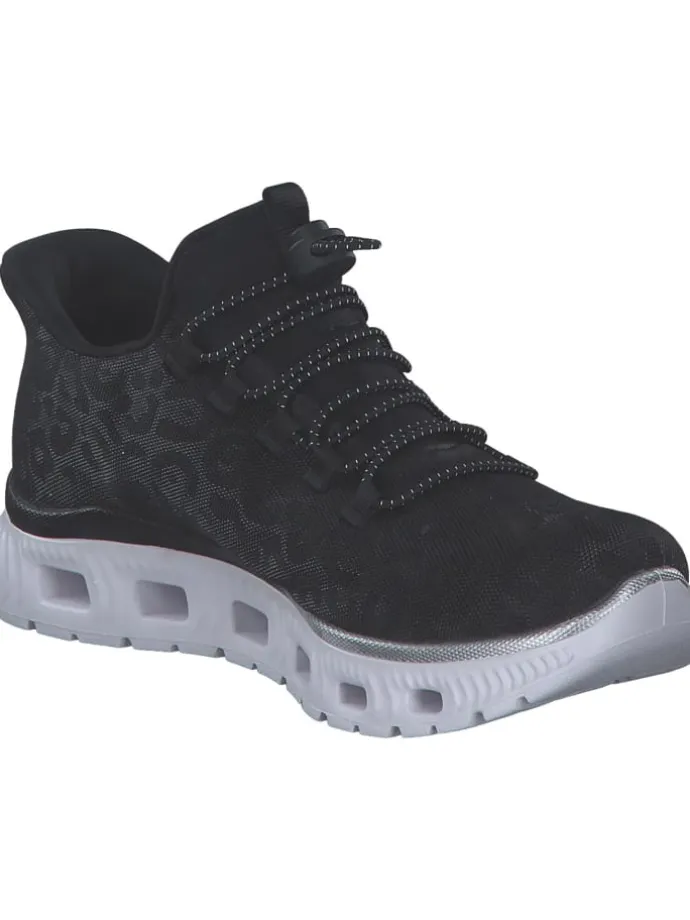 Schnürschuhe in schwarz/negro/schwarz