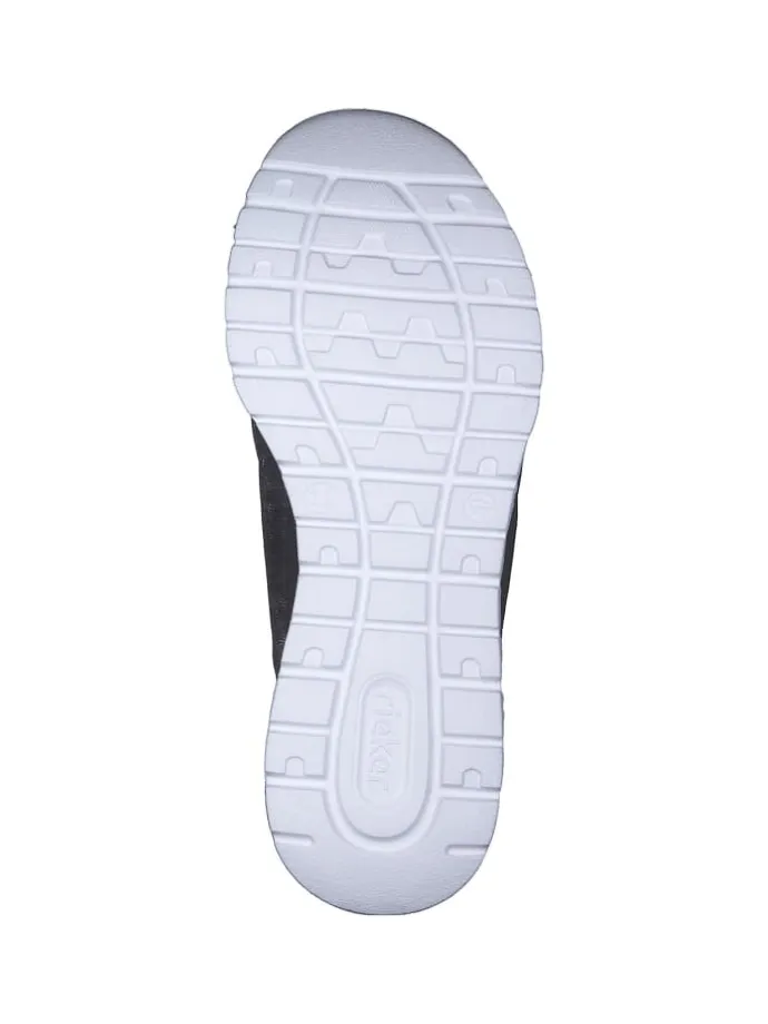 Schnürschuhe in schwarz/negro/schwarz