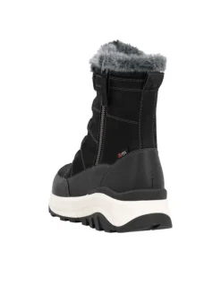 Schnürschuhe in schwarz/schwarz