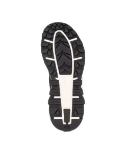 Schnürschuhe in schwarz/schwarz