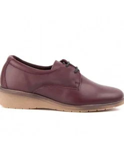 Schnürschuhe Wedge Anilav in Bordeaux