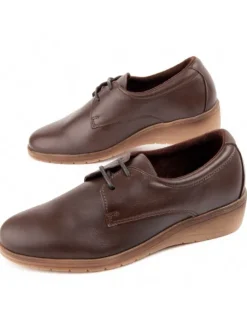 Schnürschuhe Wedge Anilav2 Brown in Braun