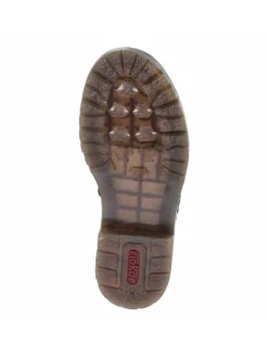 Schnürstiefel in schwarz