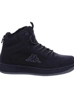 Schnürstiefel in schwarz