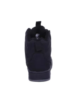 Schnürstiefel in schwarz