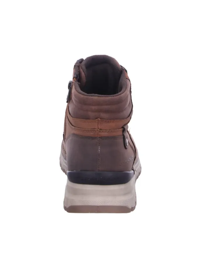 Schnürstiefel Mit Tex-Membran in braun