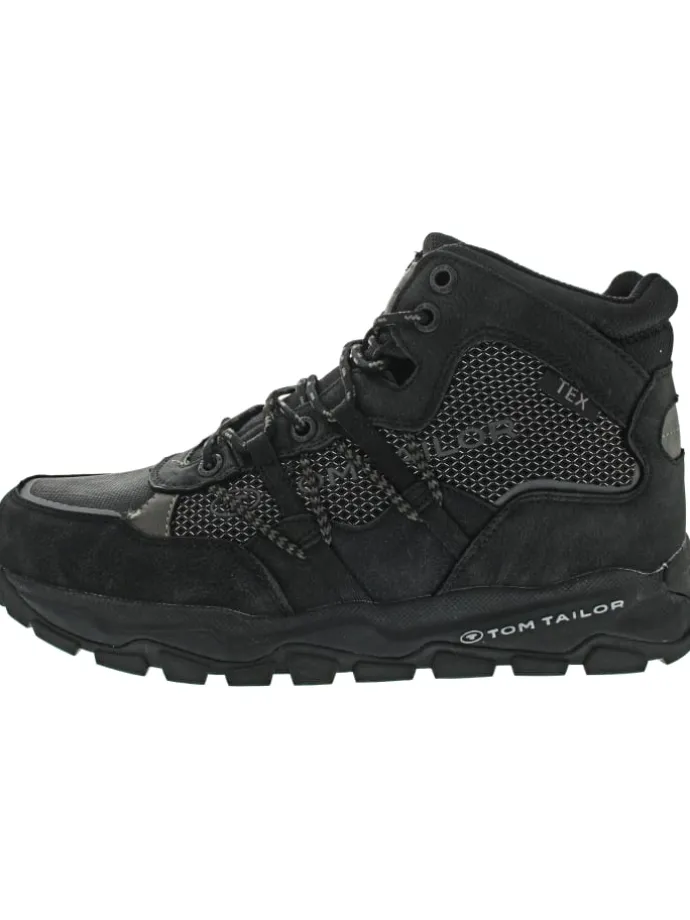 Schnürstiefel Schwarz