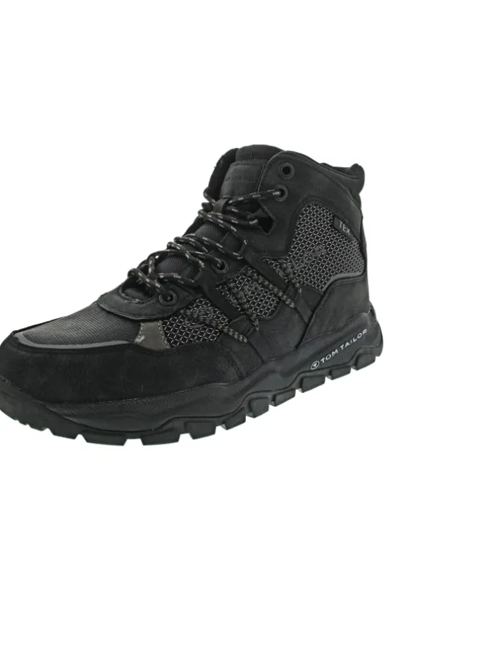 Schnürstiefel Schwarz