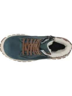 Schnürstiefel Yachi in blau