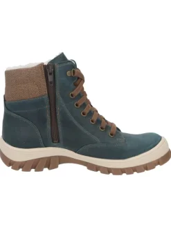 Schnürstiefel Yachi in blau