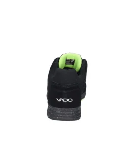 Schnürstiefelette in schwarz