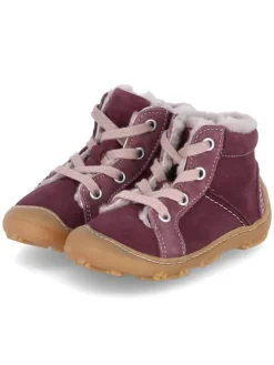 Schnürstiefeletten ELIA in plum