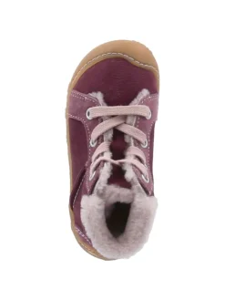 Schnürstiefeletten ELIA in plum