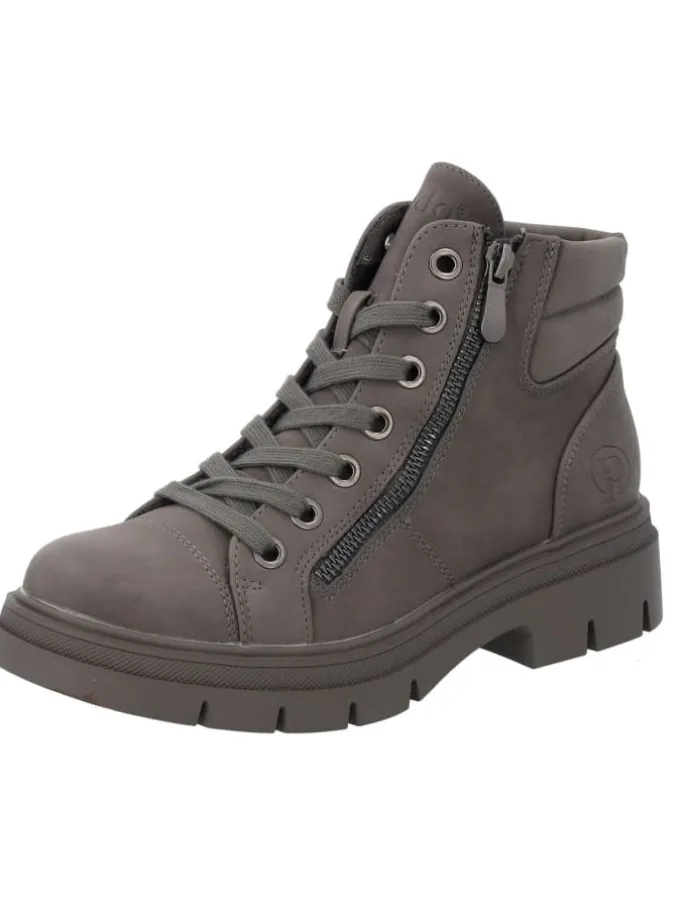 Schnürstiefeletten in grey