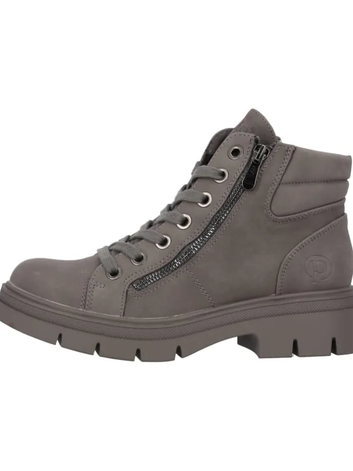 Schnürstiefeletten in grey
