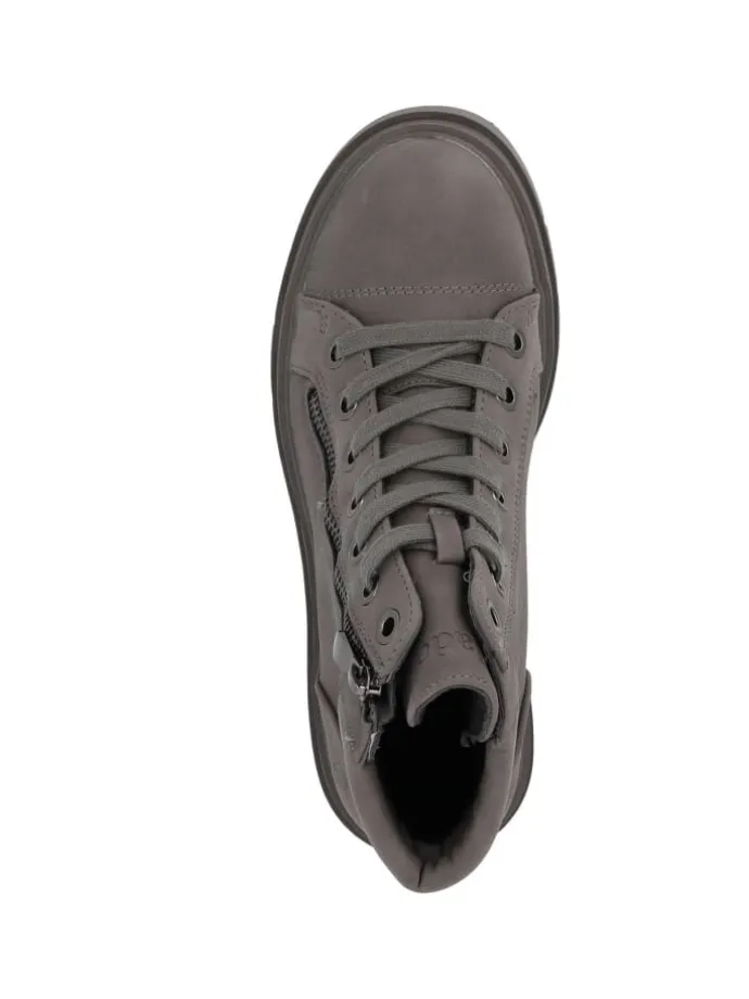 Schnürstiefeletten in grey