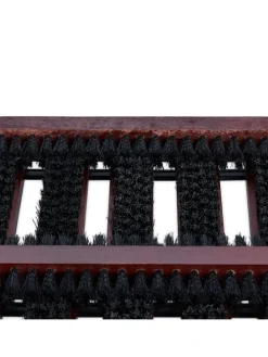 Schuhabstreifer in Braun/ Schwarz