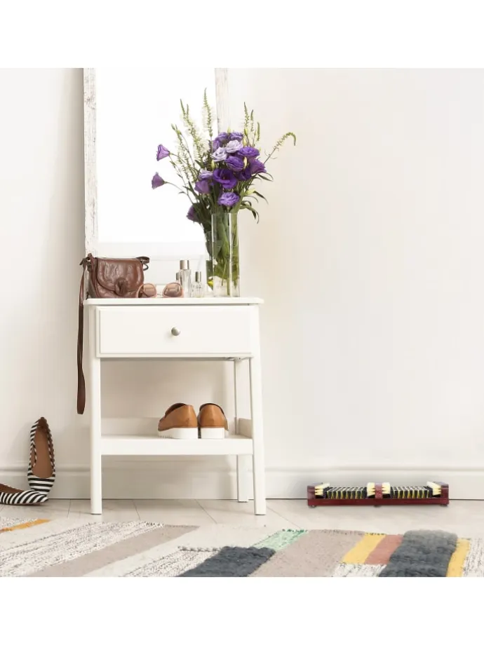 Schuhabstreifer in Dunkelbraun