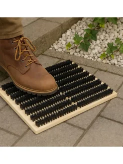 Schuhabstreifer in Natur