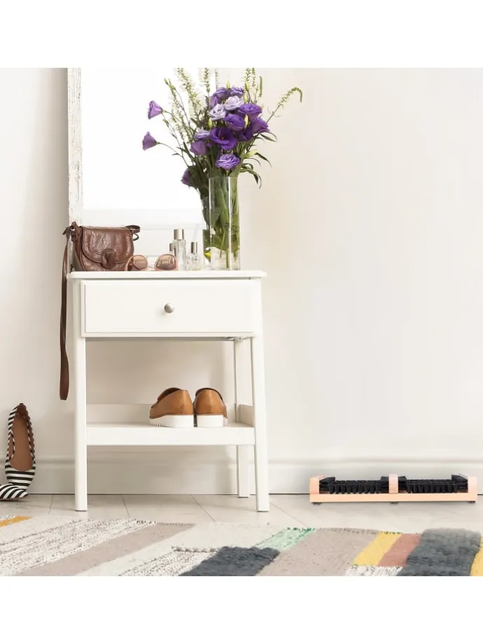 Schuhabstreifer in Natur