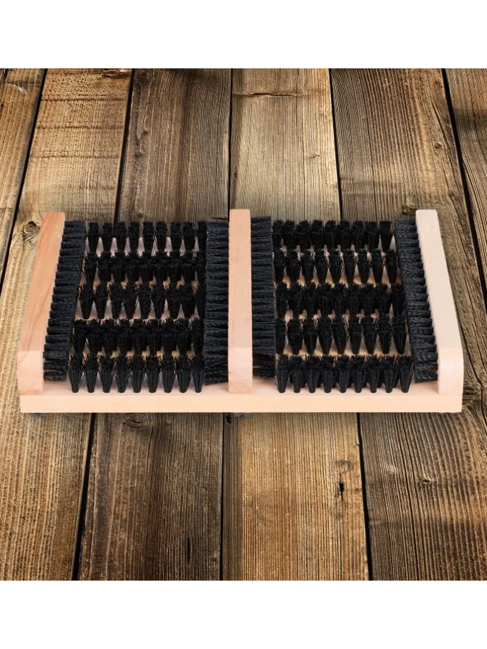 Schuhabstreifer in Natur