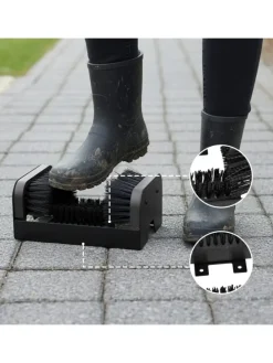 Schuhabstreifer in Schwarz