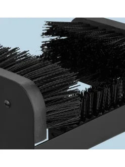 Schuhabstreifer in Schwarz