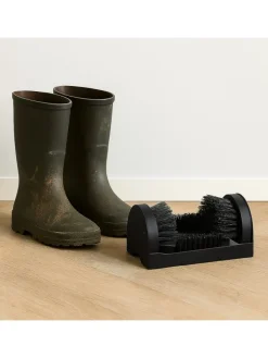 Schuhabstreifer in Schwarz