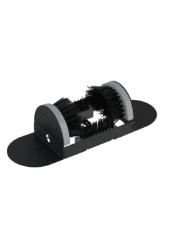 Schuhabstreifer in Schwarz/ Grau