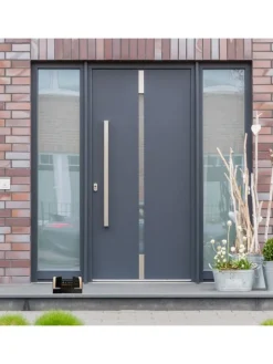 Schuhabstreifer in Schwarz/Natur