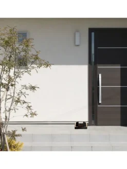 Schuhabstreifer in Schwarz/Natur