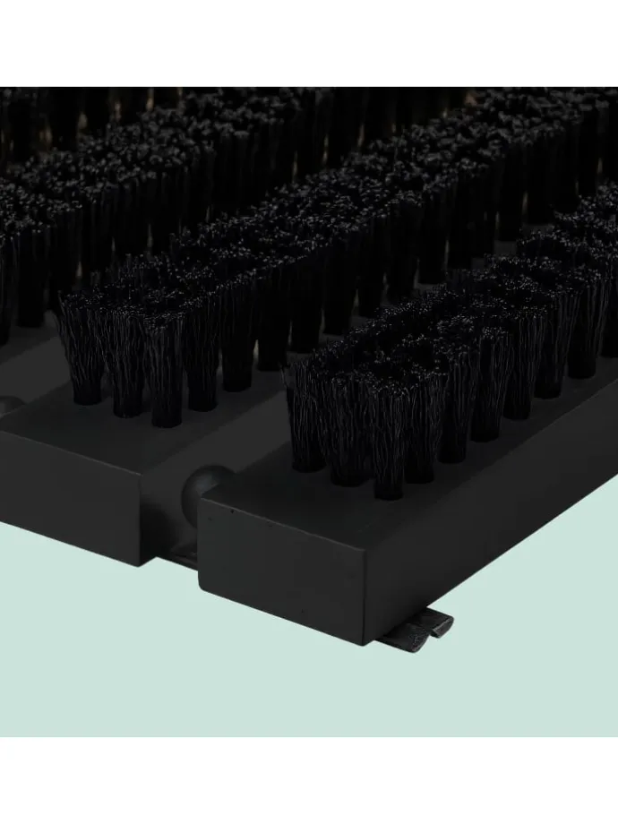 Schuhabstreifer in Schwarz