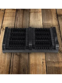 Schuhabstreifer in Schwarz