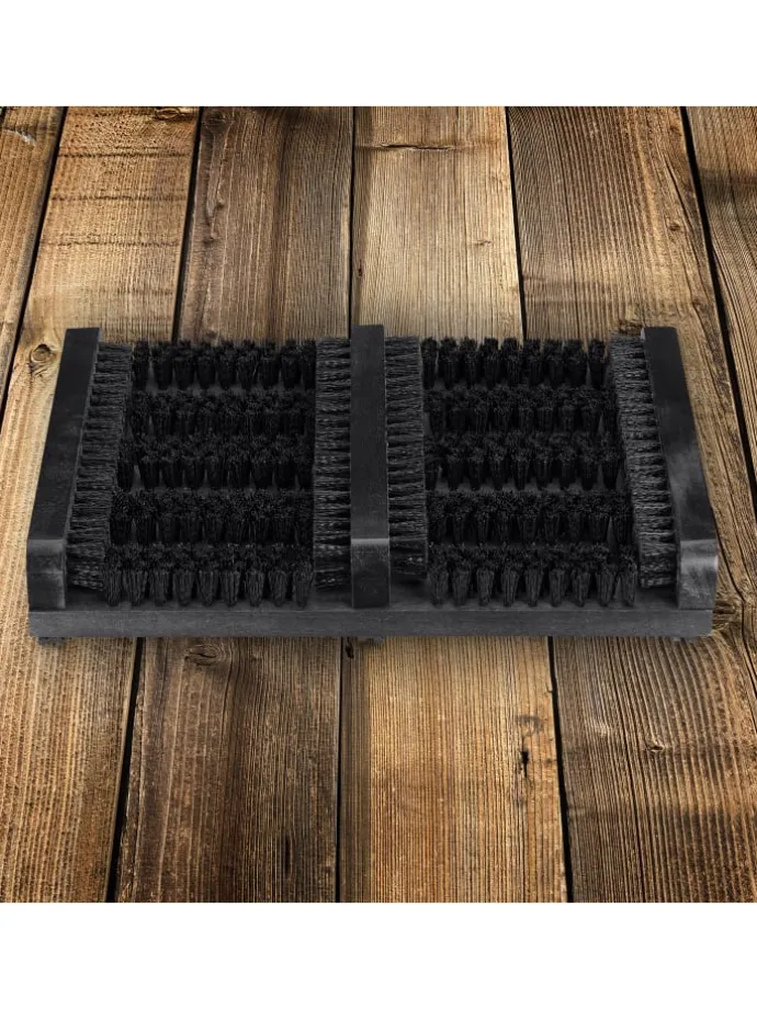 Schuhabstreifer in Schwarz