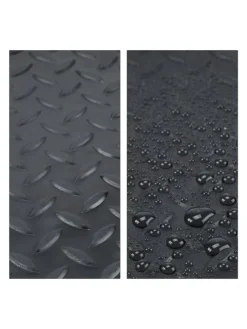 Schuhabtropfschale in Schwarz - (B)50x (H)3 x (T)38 cm