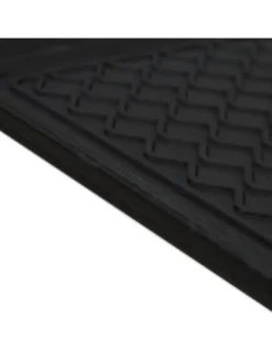 Schuhabtropfschale in Schwarz - (B)60x (H)3 x (T)40 cm