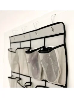 Schuhorganizer Hängendes Schuhregal in Grau