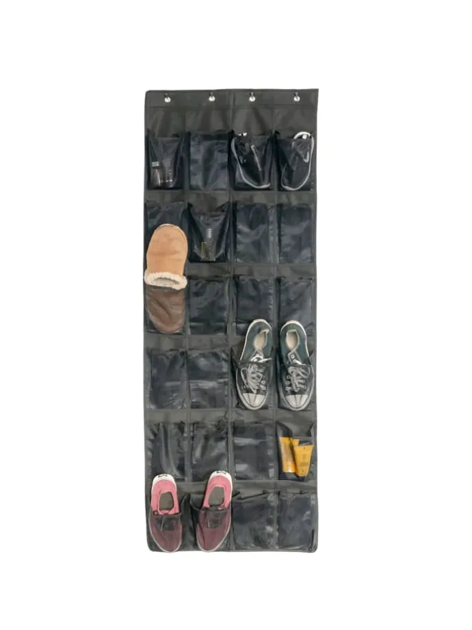 Schuhorganizer Hängendes Schuhregal in Schwarz