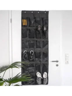 Schuhorganizer Hängendes Schuhregal in Schwarz