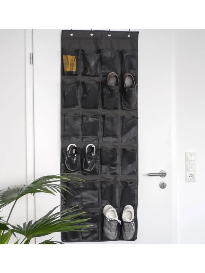 Schuhorganizer Hängendes Schuhregal in Schwarz