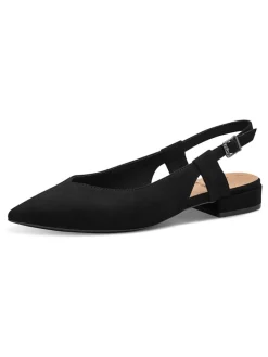 Sling-Ballerinas in Schwarz