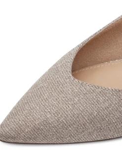 Sling-Ballerinas in Silber