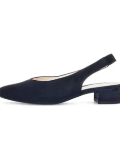 Slingpump in blau