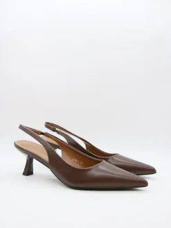 Slingpumps in Braun